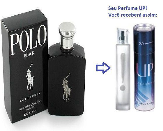 Perfume Masculino 50ml - UP! 21 - Polo Black R$ 79,00