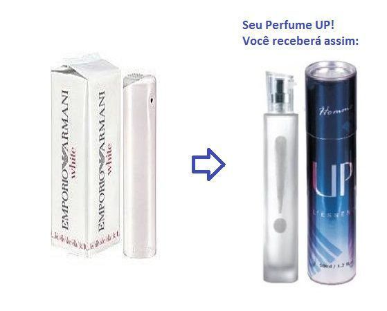 Perfume Masculino 50ml - UP! 09 - Emporio Armani White R$ 79