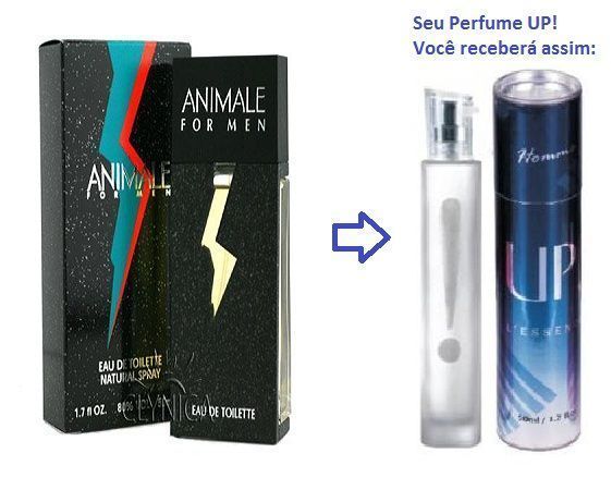 Perfume Masculino 50ml - UP! 43 - Animale R$ 79,00