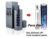 Perfume Masculino 50ml - UP! 45 - 212 Man R$ 79,00